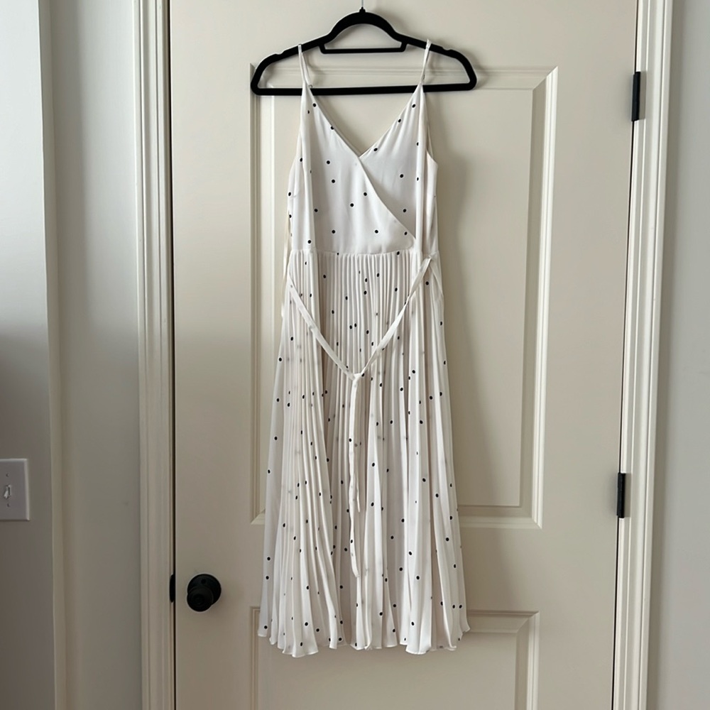 Darling polka dot dress from Loft.
